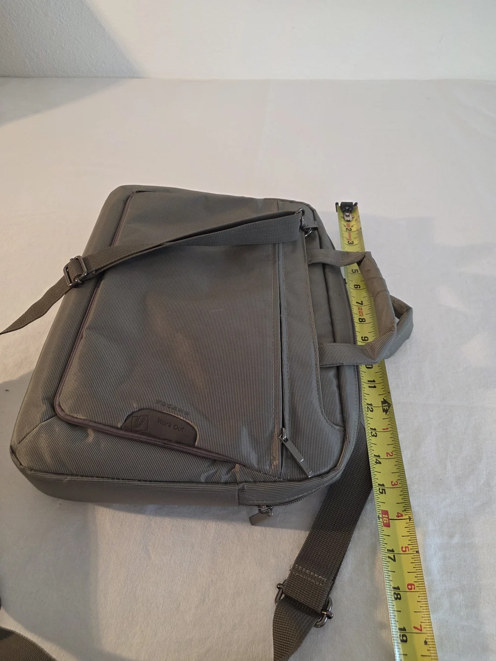 Tucano Grey Laptop Briefcase Bag -